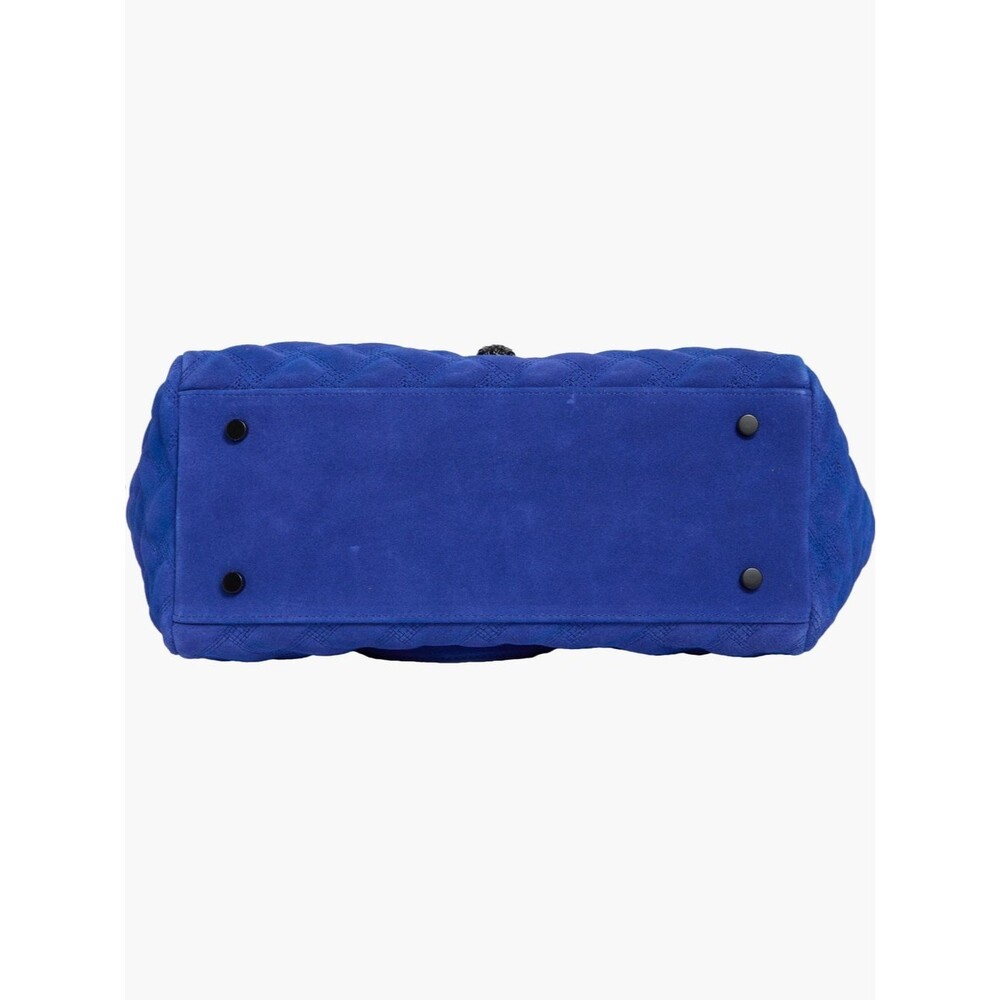 Kurt Geiger Cobalt Quilted Tote Bag - Picture 9 of 9